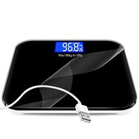 Digital Bathroom Scale / Electronic Weighing Scale - Ultra Slim 2 CM Thickness High-Precision Home Bathroom Health Electronic Scales 180 Kg / 396 Lb - Color Stainless Steel Platform
