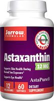 Jarrow Formulas Astaxanthin for Skin, Eye, and Immune health, 12 mg Softgels, 60 count