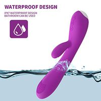 Upgraded Memory Wand Massager Rechargeable Mini Waterproof Body Massage Stress Relief Foot Back Neck Massage with 10 Speed Vibratir Modes