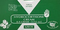Certified Hydrocortisone Cream 0.0 Gram (1/32 oz) #794 216-025