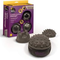 Planet Fitness Vibrating Foam Roller - High Intensity Vibration for Deep Tissue Massage - Firm Density Electric Back Massager