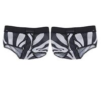 Firecolor Zebra Pattern Leopard Print Comfort Foot Thong Toe Undies Dance Paws Half Lyrical Forefoot Cover Belly Dance Footwear,Zebra Pattern,Size L