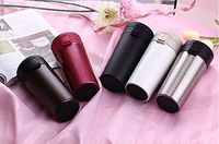 ZHENQ Portable Stainless Steel Vacuum Flask Thermos Thermos Penguin Cup Creative Cup Belly, Stainless Steel Durable (Color : C)