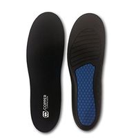 Copper Compression Plantar Fasciitis Feet Insoles. Anti-Fatigue Foot Pain Insole. Guaranteed Highest Copper Content Shoes Insert. Orthotic Shoe Inserts with Arch Support. Sole Inserts for Men + Women