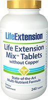 Life Extension Mix Tablets Without Copper - 240 Tablets, 3 Pack