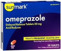 sunmark - Antacid - 20 mg Strength - Tablet - 28 per Box-MCK