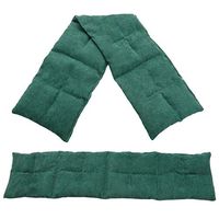 Heating Pads Reusable Microwaveable Natural Heating and Cooling Herbal Pack Hot Cold Therapy (L (6 Seeds）) (Green L (6 Seeds）)