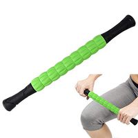 Vech Muscle Roller Stick, Body Massage Sticks Tools, 17.5 Inches Muscle Roller for Relieve Sore Muscles, Cramping and Tightness, Physical Therapy, Help Legs and Back Recovery (Green)