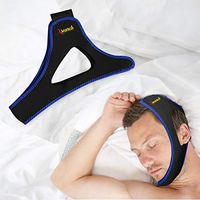 Xsearch Anti Snore Chin Strap - Advanced Snoring Solution Designed to Stop Snoring Naturally with Eye Mask