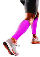 Shock Doctor SVR Recovery Compression Calf Sleeve, Shock Pink, Adult-Large