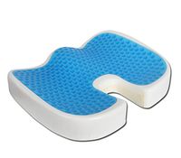 MQYH Orthopaedic Memory Foam Gel Seat Cushion For Home, Offices, Auto And Wheelchair Use - For Relief Of Back Pain, Haemorrhoids And Pressure Sores 45357cm