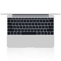 Leze -Full Palm Rest Cover Skin with Trackpad Protector for MacBook Pro 13-inch Model A1708 MLL42LL/A & MLUQ2LL/A (2016 Released, No Touch Bar) - Sliver