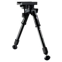 Vanguard Equalizer 1 Prone Pivot Pod, 9.5-13", Rubber to Metal Spiked Feet