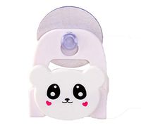 PANDA SUPERSTORE Set of 4 Practical/Useful/Dishwashing Sponge Holder,White BearShape