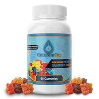 Premium Hemp Gummies 1200mg- 60 ct.- 20mg Per Gummy- Organic Hemp Extract Infused - Relaxing, Pain Relief, Stress & Anxiety Relief - Sleep Better- by Nature's Key