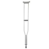 Aluminum Underarm Crutches, Drive Medical Tall Adult Walking Crutches, Adjustable, 1 Crutches Included,S