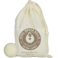 Wool Dryer Balls XL 4 Balls New Zealand Wool Eco Laundry Reusable Add Oil No Filler
