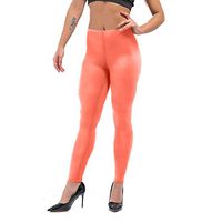 H.coosy practical;cozy Pure color black yoga pants tight leggings sports fitness pants Europe and the United States women sexy was thin mention hip pants Orange L