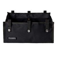 Under Seat Rollator Bag or Tote for Four Wheel Rollator, Rollator Walker Replacement Medical Basket, Rollator Basket & Accessory Organizer Storage Ipad, Books, Shopping and Essentials(Black)