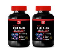 Heart Health Awareness - Collagen Complex 3000MG - Natural and Powerful - Good for Joints Heart and Skin - Collagen Replenish - 2 Bottles (240 Capsules)