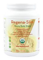 Weight Loss Skinny Body Shake – 100% USDA Organic - Non GMO – Plant Based Protein – Gluten Free and Suitable for Vegans – Probiotic – 30 Day Supply - Vanilla Flavor by Regena-Slim