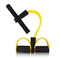 fublousRR5 Resistance Band Abdominal Tummy Exercise Fitness Sport Pedal Yoga Resistance Band Equipment Yellow