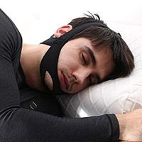 JOEPET Anti Snoring Devices Chin Strap - Advanced Solution Stop Snore Sleep-Stop Snoring Sleep Aid,Effectively Relieve Sleep discomfort(2 Pieces),Black