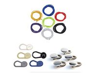 All Day Comfort Kit - 10-Pack Button Pant Extenders (Silicone Elastic + Spring Stretch) & 7-Pack Stretch Elastic Shoelaces - Move Independently and Freely