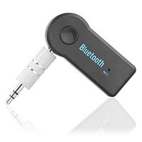 Dikley Bluetooth Receiver Portable 3.5mm Music Audio Stereo Adapter with Mic for Home Car Audio Stereo Systems