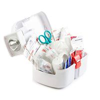 Primacare First Aid Flashlight Emergency Preparedness Kit for Disasters, Survival, Traveling, Camping, Hiking, Home and Office, 42 Pieces