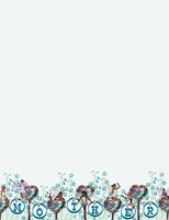 Mother's Day Fairy Stationery Printer Paper 51 Sheets