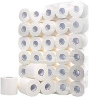 Rolls Toilet Paper Set, Ultra-Soft Roll Tissue Paper Hand Towels Paper for Kitchen Bathroom, 3 Ply Bath Tissue (12 Rolls)