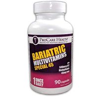 ProCare Health"1 per Day!" Bariatric Multivitamin Capsule - Special 45 (90 Count)