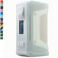 Lononvie 2pcs Protective Case for GeekVape Aegis Legend 200W,Silicone Case Sleeve Cover Shield Wrap(Clear)