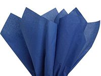 Dark Blue Art DIY Crafts Tissue Paper for Gift Wrapping 15"X20" 5 Sheets