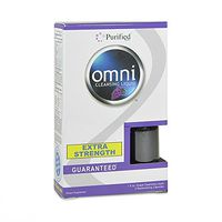 5 Pack - Purified Omni Cleansing Liquid 1 Fl Oz and Capsules Grape Flavor with Free Im Baked Bro and Doob Tubes Sticker