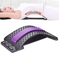 CHIYA Back Stretcher,Lumbar Back Pain Relief Device,Posture Corrector,Back Support for Office Chair,for Lower and Upper Back Massager and Support