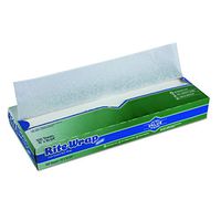 Rite-Wrap, RW156, White, Light-Weight Interfolded Dry Wax Deli Paper 15" Width x 10.75" Length by GP PRO (Georgia-Pacific) (Case of 12 Boxes, 500 Sheets Per Box)