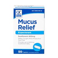 Quality Choice Mucus Relief Expectorant 50 Caplets Each (Pack of 1)