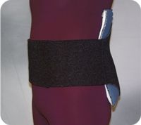 B-Cool Teri Lumbar Wrap, w/ B-Cool 2.0 Gel Packs (2)