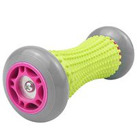 ggudd Foot and Hand Massage Roller Muscle Roller for Relief Plantar Fasciitis (Grey,17 x 7 cm)