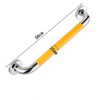 TOYM US 304 stainless steel safety grab bars Wheelchair-accessible bathroom word toilet toilet toilet bathtub handrail elderly Disabled ( Size : 58cm )