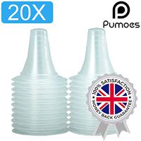Pumoes Ear Thermometer Disposable Ear Temperature Replacement Probe Filling Covers Lens Filter Universal Digital Thermometer Protection Refill Caps for Braun ThermoScan 20 PCS