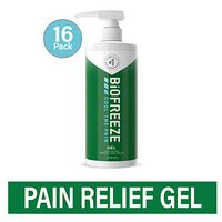 Biofreeze Pain Relief Gel for Arthritis, 32 oz. Bottle with Pump, Original Green Formula, Case of 16, 4% Menthol (Packaging May Vary)
