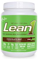 Nutrition 53 Lean 1 Meal Replacement Powder for Weight Loss, Fat Burner, Appetite Control Regular Tub 2500cc Chocolate Mint Powder (15 Servings)