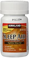 Kirkland Signature -ssg- Sleep Aid, 96 Tabs, 25MG (fhlme)
