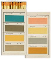 Matches in Painter's Handbook Box