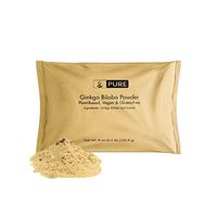 Ginkgo Biloba Powder (8 oz) by Pure Organic Ingredients, 100% Natural, Improved Memory & Concentration*, Better Blood Flow & Circulation*, Antioxidant (8 oz)