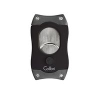 S-Cut Cigar Cutter with EZ-Cut Back - Black/Gunmetal