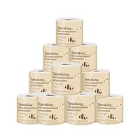 SGYH Ultra Gentle Toilet Paper Bulk 3-Ply Thick Large Roll Toilet Paper Bathroom Tissue Business Recycled Paper Towels, 240 Sheets/roll (10 Rolls)